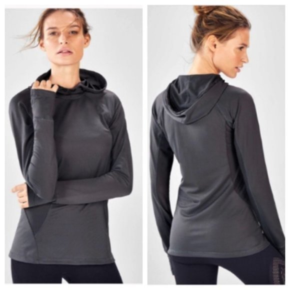 Fabletics Tops - Fabletics Alecia Performance Mesh Pullover